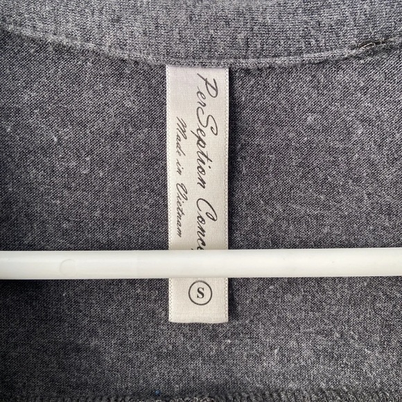 PerSeption Concept | Women’s short sleeve gray too Size S - Picture 3 of 5